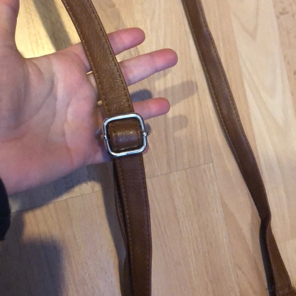 🦫Roots brown two zipper pouch purse - Picture 5 of 8